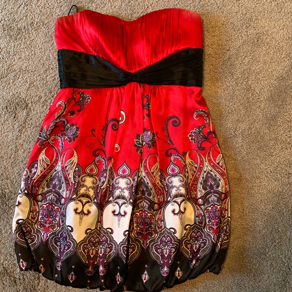 Strapless Bebe dress